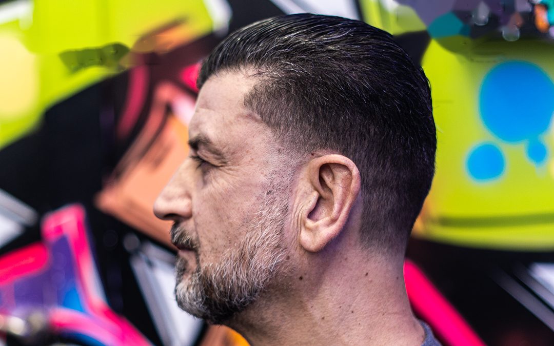 Fade con canas, después